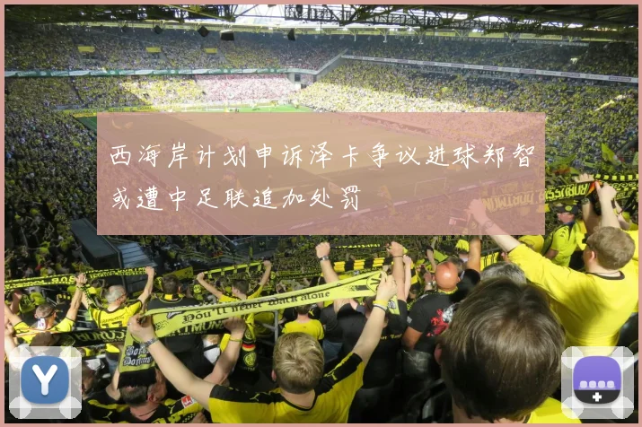 西海岸计划申诉泽卡争议进球郑智或遭中足联追加处罚